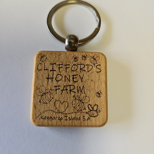 Key Rings Cliffords Honey Farm
