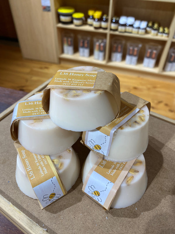 Clifford's Honey Soap- Round