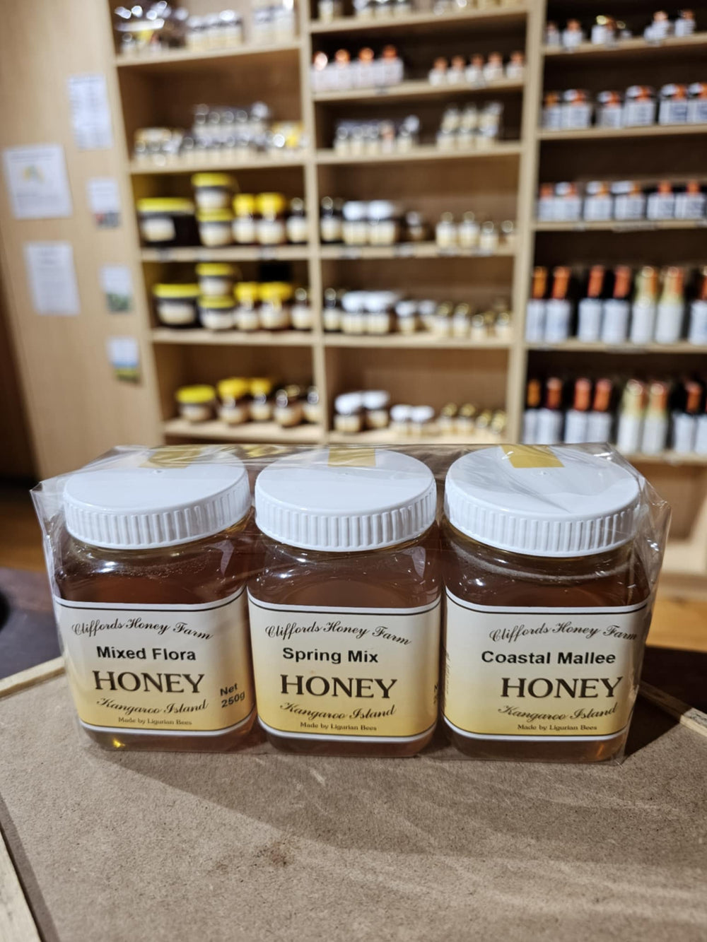 250g Honey 3-pack – Clifford's Honey Farm
